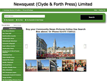 Tablet Screenshot of clydeandforthpress.newsprints.co.uk